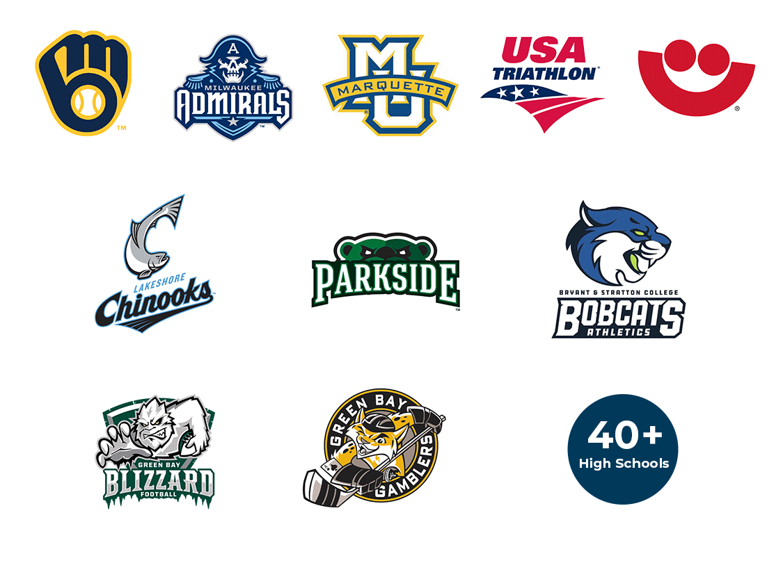 Orthopedics sports partner logos